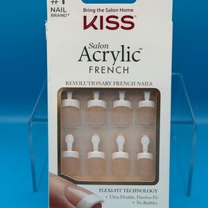 Kiss Acrylic French Nails - Classic White Tips